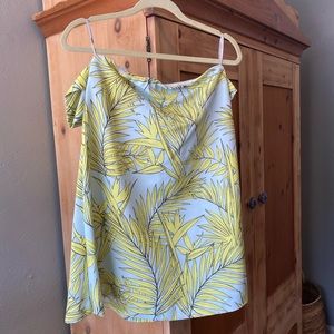 Women's ASOS Off the Shoulder Tropical Mini Dress